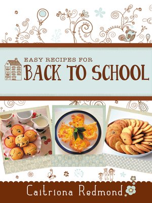 cover image of Easy Recipes for Back to School